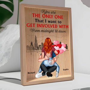 Personalized Gift For Couple Light Box You Are The Only One - - GoDuckee