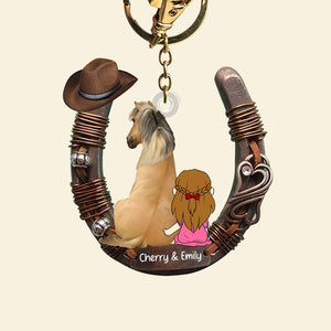Personalized Gifts For Horse Lovers Keychain 04ohqn200125hg - Keychains - GoDuckee