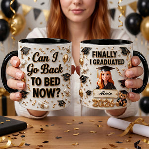 Custom Photo Finally Graduation Coffee Mug - Personalized Gifts For Graduates 01padh110526 - Coffee Mug - GoDuckee