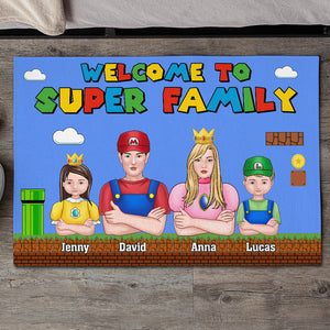 Personalized Gifts For Family Doormat 02xqtn280624hg - Doormat - GoDuckee