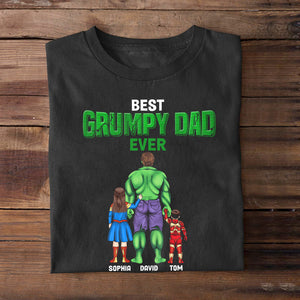 Best Grumpy Dad Ever Personalized Shirts- 03QHTN250523TM - Shirts - GoDuckee