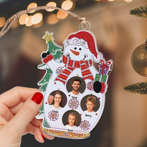 Custom Photo Gifts For Family Ornament Christmas 01XQLU230924 - Ornament - GoDuckee