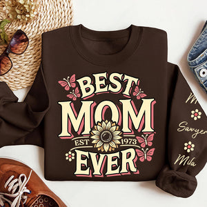 Personalized Gifts For Mom Shirt Best Mom Ever 02ACDT040325 - AOP Products - GoDuckee