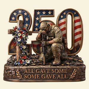 250 Memorial Tribute Acrylic Plaque Personalized Gifts For Veterans 02TYDT020326 - Shaped Plaques - GoDuckee