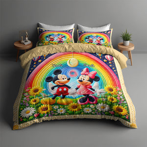 Personalized Gifts For Couple Quilt Bed Set 05ohtn210125 - Blanket - GoDuckee