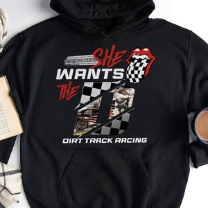 Personalized Dirt Track Racing Girl Shirt - Shirts - GoDuckee