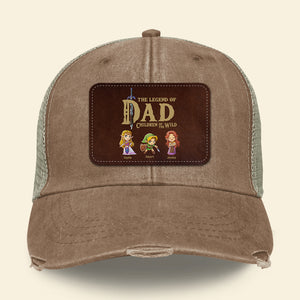 Personalized Gifts For Dad Distressed Ollie Cap 03NAQN060524 Father's Day - Caps - GoDuckee