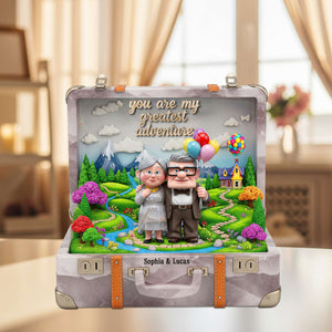 Forever Couple Acrylic Plaque - Personalized Gifts For Couple 04OHTN070725 - Shaped Plaques - GoDuckee