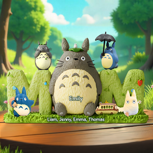 Forest Mama & Her Furries Pals - Personalized Gift For Mother 03QHPU220425 - Shaped Plaques - GoDuckee