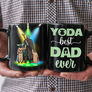 Best Dad Ever Personalized Coffee Mug 02OHPO250423HH - Coffee Mug - GoDuckee