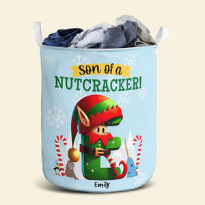 Custom Alphabet Letter Gifts For Kids Laundry Basket 04xqqn141124 - Laundry Basket - GoDuckee