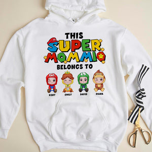 This Mommio Belongs To-Personalized Shirt-Gift For Mom-Mom Shirt-03dnqn240423ha - Shirts - GoDuckee