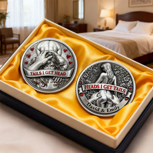 Personalized Funny Gifts For Couple Printed Metal Coin 03hutn120226 - Coin - GoDuckee