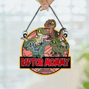 Personalized Gifts For Mom Suncatcher Window Hanging Ornament 04HUPU250424 Mother's Day - Ornaments - GoDuckee