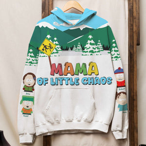 Personalized Gifts For Mom 3D Shirt, Mama Of Little Chaos 04TOLU180325HG - AOP Products - GoDuckee