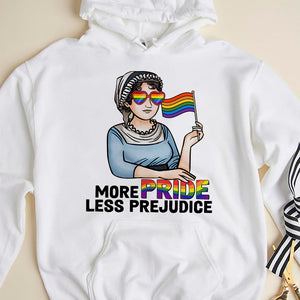 More Pride Less Prejudice 02HUTN190623 LGBTQ+ Shirt - Shirts - GoDuckee