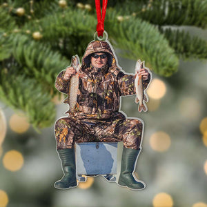 Personalized Outdoor Sport Ornaments With Upload Image, Perfect Gifts For Outdoor Sport Lovers, Creating A Special Highlight For Christmas Tree Decorations - Ornament - GoDuckee