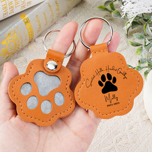 Sweetest Goodbye Pet Hair Storage Keychain - Personalized Memorial Gift For Pet Lovers 04LAQN270825 - Keychains - GoDuckee