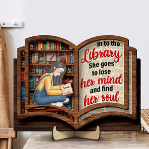 Personalized Gifts For Book Lover Wood Sign 02xqqn200125hg - Wood Sign - GoDuckee