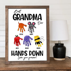 Grandma 02ohtn160324 Personalized Canvas Print - Canvas Print - GoDuckee