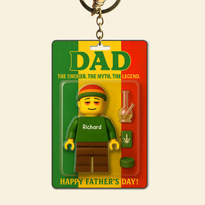 Legend Dad Keychain - Personalized Gifts For Dad 03toqn080525 - Keychains - GoDuckee