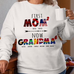 Personalized Gift For Grandma Shirt First Mom Now Grandma 01QHMH170124 - 2D Shirts - GoDuckee