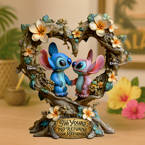 I'm Yours Acrylic Plaque - Personalized Gifts For Couple 02tgpu070625 - Shaped Plaques - GoDuckee