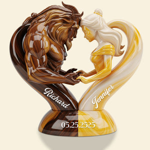 Timeless Tale - Acrylic Plaque Personalized Gifts For Couple 03OHDT200625 - Shaped Plaques - GoDuckee
