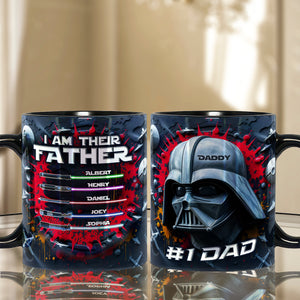 Personalized Gifts For Dad Coffee Mug - I Am Their Father 02HULU090425 - Coffee Mug - GoDuckee