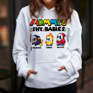 Personalized Gifts For Mom Shirt Mommy's Shy Babies 05KADT060324 - 2D Shirts - GoDuckee