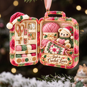 Handmade Craft Acrylic Ornament - Personalized Gifts For Crochet Lovers 01tota141026 - Ornament - GoDuckee