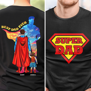 Super Dad Shirt - Personalized Gifts For Dad 02ohpu050425pa - Shirts - GoDuckee