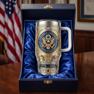 USA 250th Anniversary 40oz Tumbler – Gifts For Patriots 02ohlu120326 - Tumbler Cup - GoDuckee