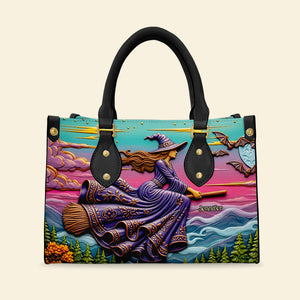 Best Witch Leather Bag Personalized Gifts for Witches 04NADT120625 - Leather Bag - GoDuckee