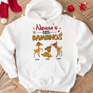 Grandma's Little Bambino Personalized Shirt, Gift For Grandma 04QHTN141123 - Shirts - GoDuckee