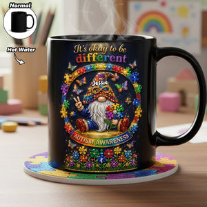 Gnome Puzzle Magic Coffee Mug - Personalized Gift for Autistic 01TOTA020426 - Coffee Mug - GoDuckee