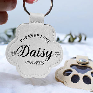 Always With You Pet Fur Storage Keychain - Personalized Memorial Gift For Pet Lovers 08LALU021025 - Keychains - GoDuckee