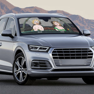 Personalized Gifts For Couple Windshield Sunshade 04katn200724hg - Doormat - GoDuckee