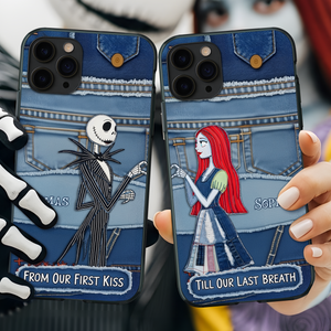 Horror Couple Phone Case - Personalized Gifts For Couple 04tgpu140625 - Phone Case - GoDuckee