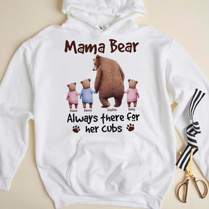 Personalized Gifts For Mom Shirt Mama Bear - 2D Shirts - GoDuckee