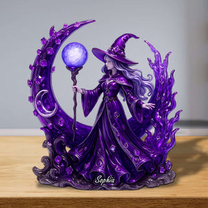 Witch Acrylic Plaque - Personalized Gifts For Witch Lover 04OHTN080525 - Shaped Plaques - GoDuckee