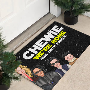 Best Family, We Are Home, Personalized Door Mat, Gifts For Family, 01htpo170823tm - Doormat - GoDuckee
