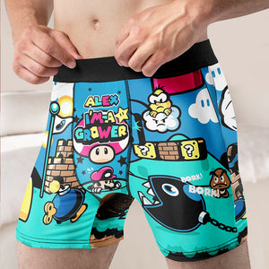 Personalized Gifts For Gamer Men's Boxers 02KAMH101224 - Boxer Briefs - GoDuckee