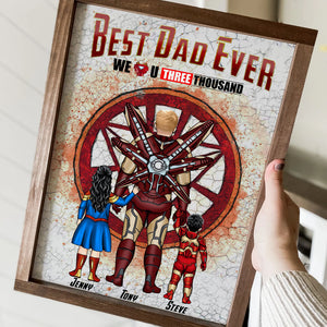 Best Dad Ever-03qhpo250523tm Personalized Canvas Print - Poster & Canvas - GoDuckee