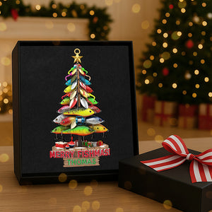 Personalized Gifts For Christmas, Fishing Lures Custom Shape Acrylic Ornament 01huta181025 - Ornament - GoDuckee