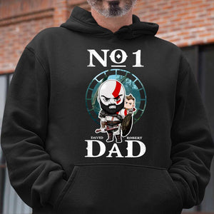Dad No.1 Dad And Kid 01dnqn050623 Personalized Shirt - Shirts - GoDuckee