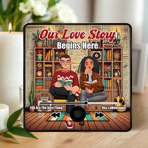 Personalized Gifts For Couple Fridge Magnet 03TGDT030125PA - Fridge Magnet - GoDuckee