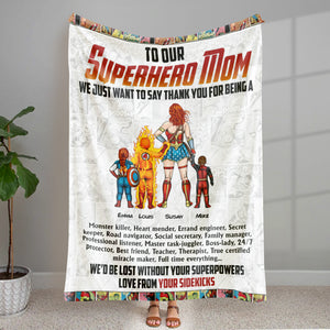 Personalized Gifts For Mom Blanket 02HTHN290324PA Mother's Day - Blankets - GoDuckee