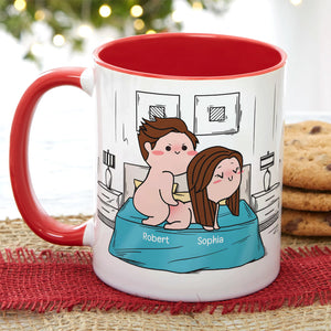 Good For One Back Massage- Gift For Couple-Personalized Wine Tumbler-Funny Couple Wine Tumbler - Coffee Mug - GoDuckee