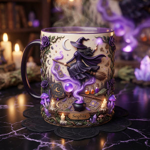 The Witch Coffee Accent Mug - Personalized Gifts For Witch Lovers 03tyta200726